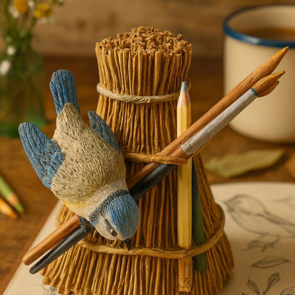 Silvestri Marjolein Bastin Mini Bird Artist Music Box 1990s